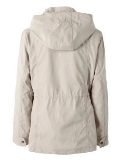 Solada Giacca a vento da donna con cappuccio - beige
