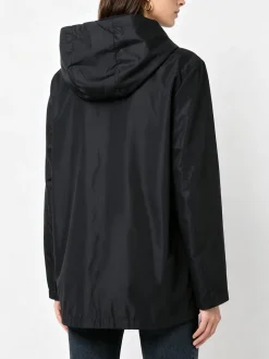 Solada Giacca a vento da donna reversibile con cappuccio - nero