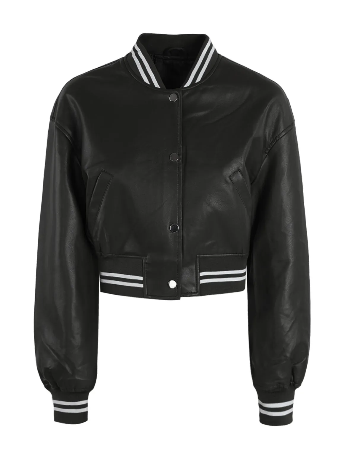 Solada Giacca bomber in ecopelle da donna