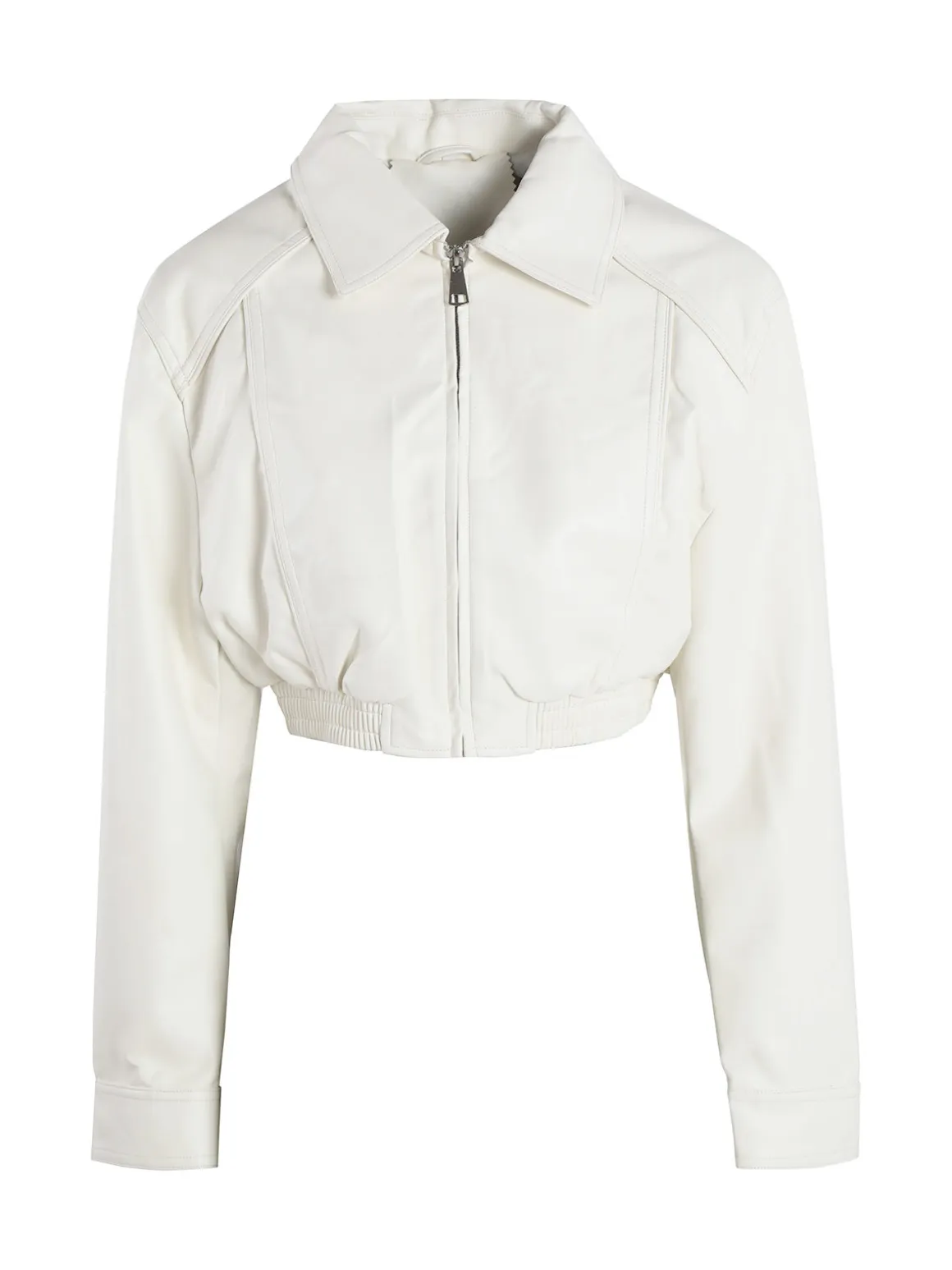 Solada Giacca cropped da donna in ecopelle