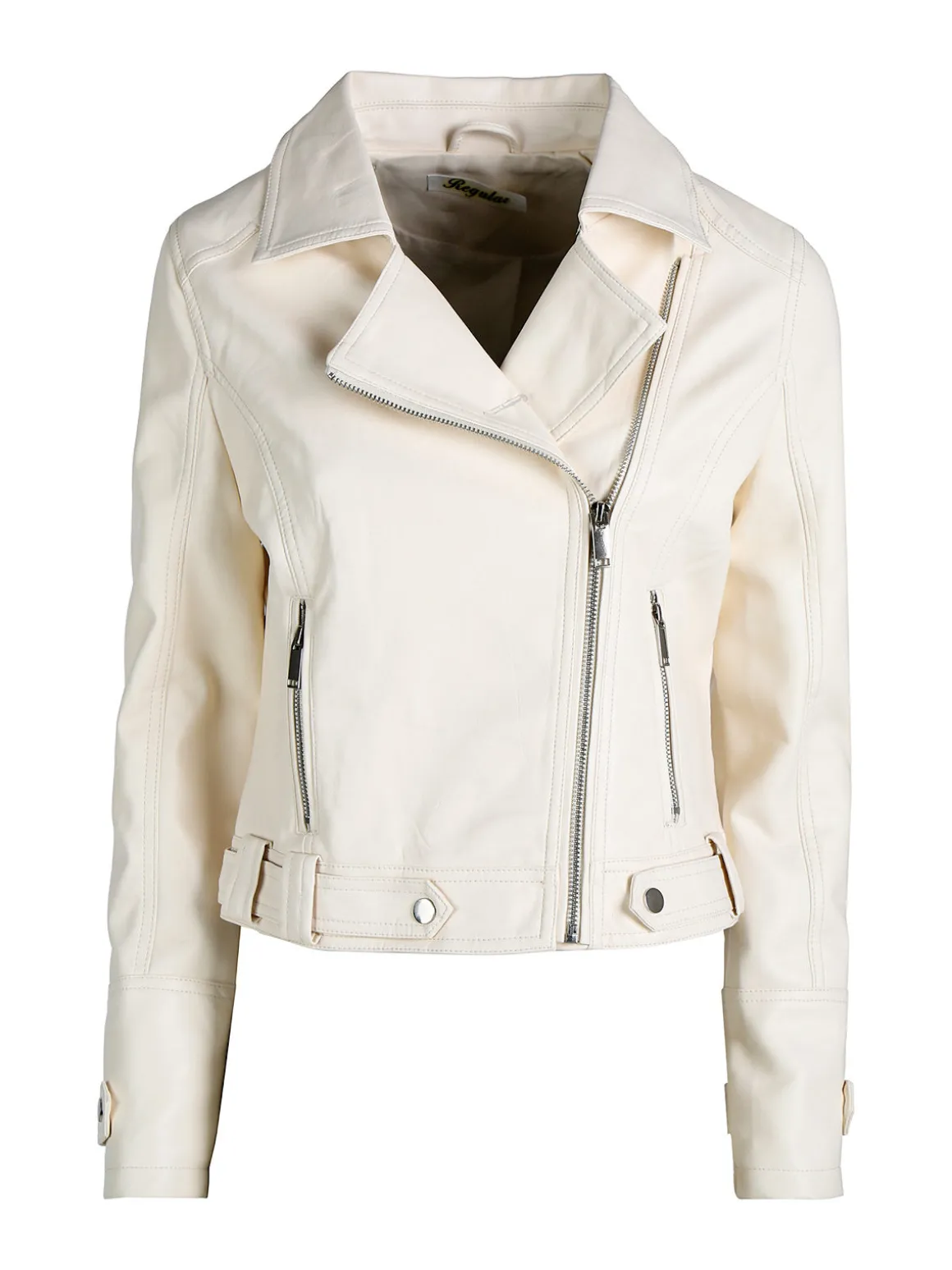 Solada Giacca donna biker in ecopelle