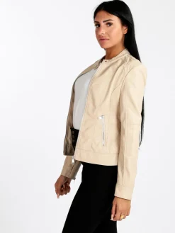 Solada Giacca donna in ecopelle