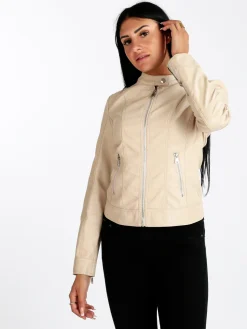 Solada Giacca donna in ecopelle