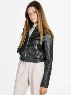 Solada Giacca donna in ecopelle