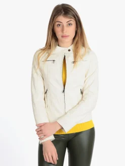Solada Giacca donna in ecopelle