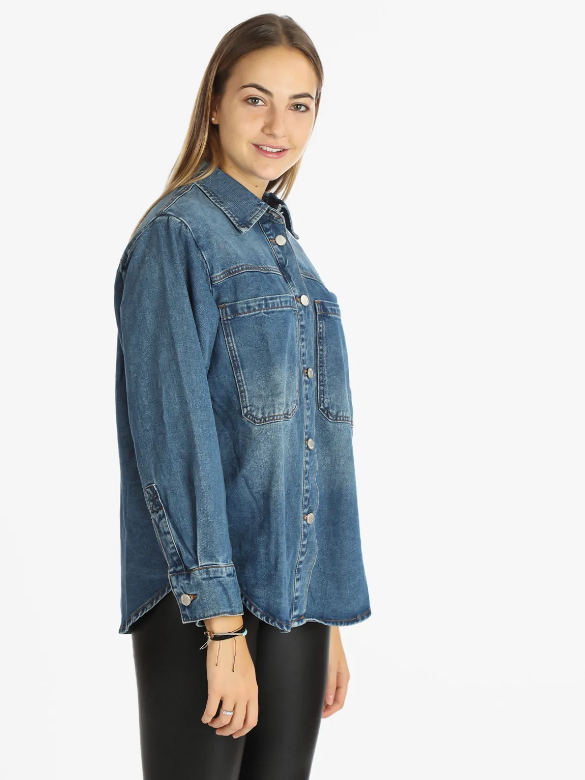 Solada Giacca donna in jeans leggera