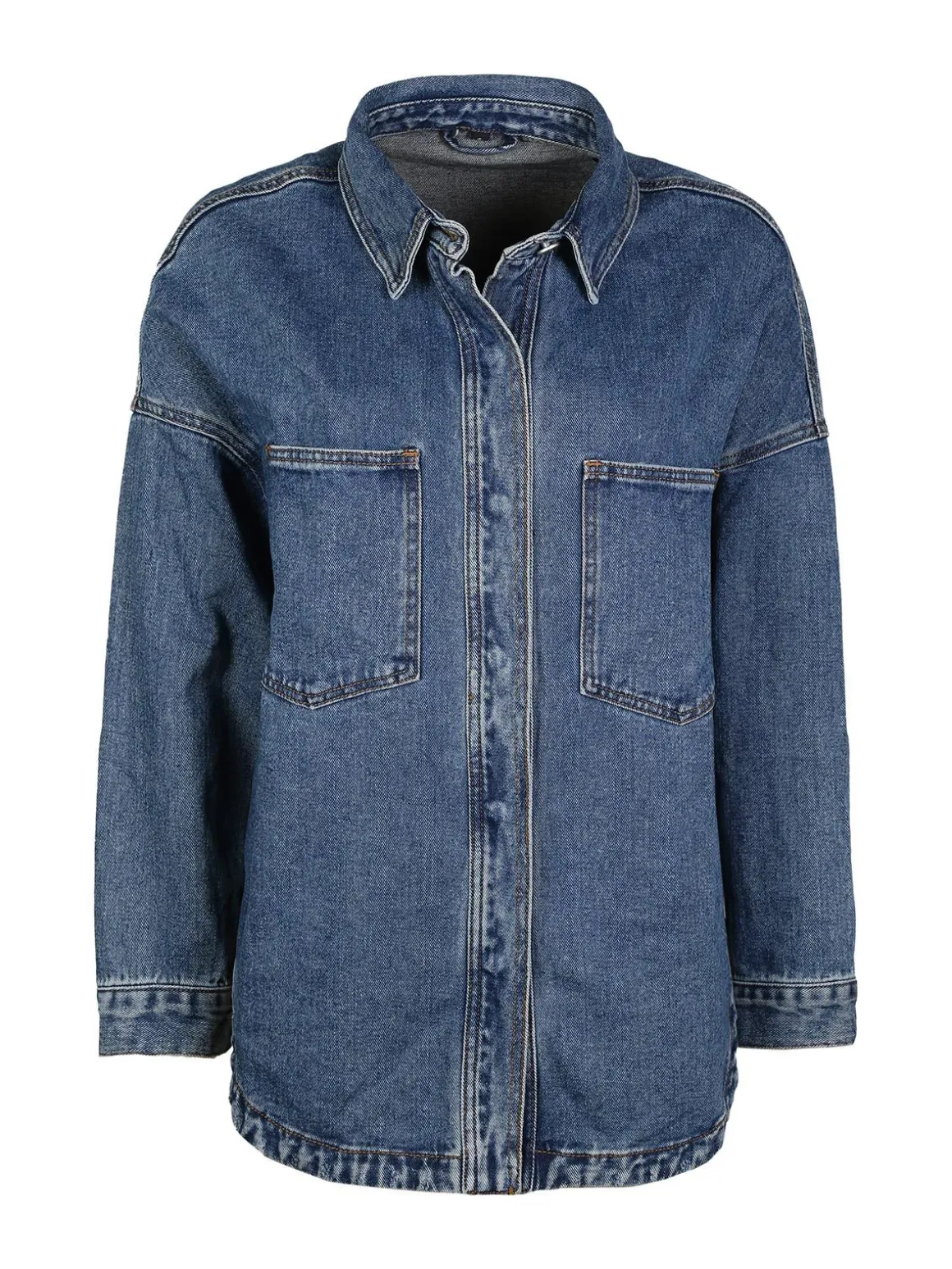 Solada Giacca donna in jeans oversize