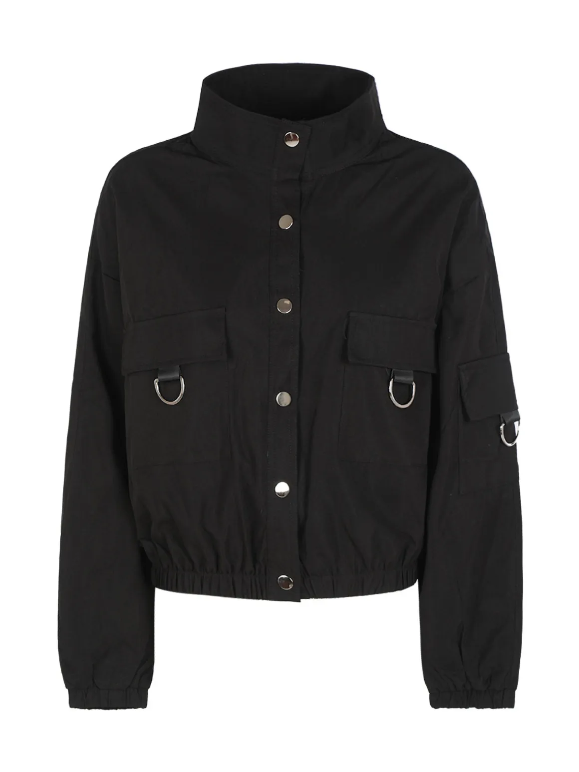 Solada Giacca donna oversize con bottoni e tasche