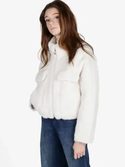 Solada Giacca donna oversize in pelliccia sintetica