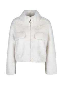 Solada Giacca donna oversize in pelliccia sintetica