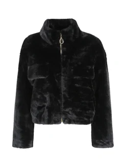 Solada Giacca donna oversize in pelliccia sintetica