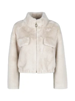 Solada Giacca donna oversize in pelliccia sintetica