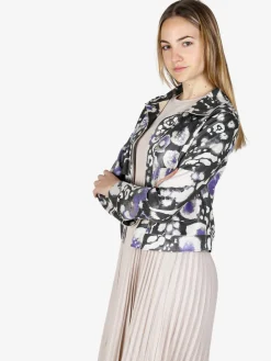Solada Giacca donna oversize con stampe