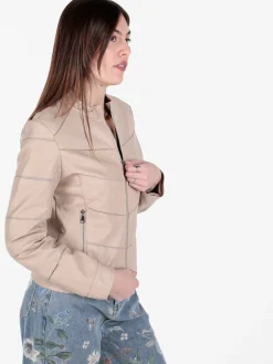 Solada Giacca in ecopelle da donna