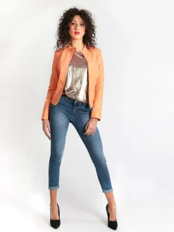 Solada Giacca in ecopelle donna