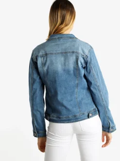 Solada Giacca in jeans da donna taglie grandi