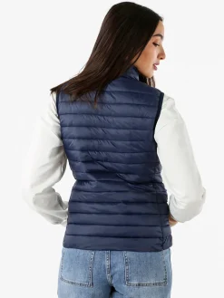Solada Giacca smanicata da donna - blu scuro