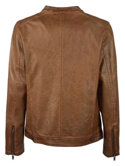 Solada Giacca uomo in ecopelle effetto vintage
