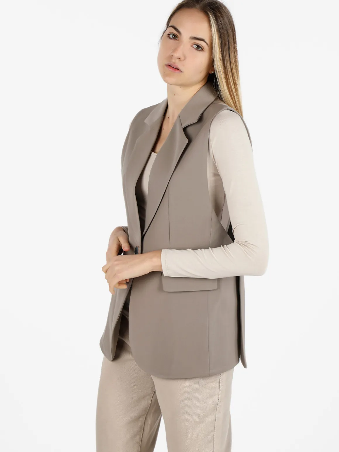 Solada Gilet lungo da donna