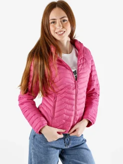 Solada Giubbino donna 100 grammi con cappuccio e zip - fucsia