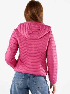 Solada Giubbino donna 100 grammi con cappuccio e zip - fucsia