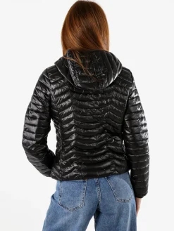 Solada Giubbino donna 100 grammi con cappuccio e zip - nero