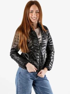 Solada Giubbino donna 100 grammi con cappuccio e zip - nero