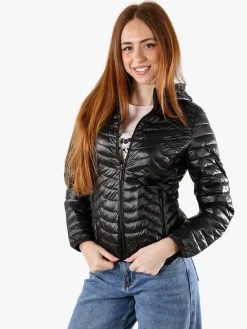 Solada Giubbino donna 100 grammi con cappuccio e zip - nero