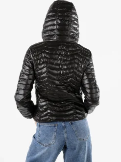 Solada Giubbino donna 100 grammi con cappuccio e zip - nero