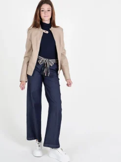 Solada Giubbino donna in ecopelle con zip