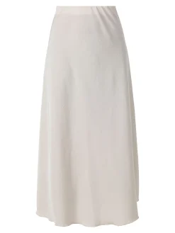 Solada Gonna lunga da donna con elastico in vita - beige