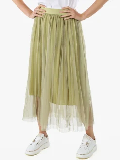 Solada Gonna midi da donna in tulle - pista