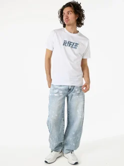 Solada Jeans baggy da uomo con dettagli effetto vernice - jeans