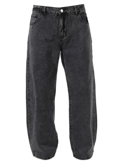 Solada Jeans baggy da uomo - nero