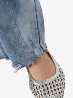 Solada Jeans balloon da donna con strappi - jeans