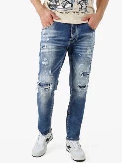 Solada Jeans da uomo skinny con strappi - jeans