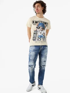 Solada Jeans da uomo skinny con strappi - jeans