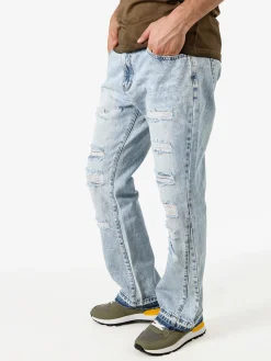 Solada Jeans da uomo strappati con finale ampio - jeans