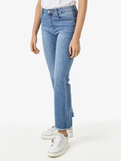 Solada Jeans donna a zampa con finale sfrangiato - jeans