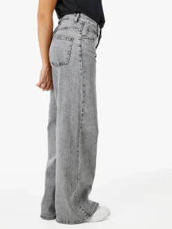 Solada Jeans donna baggy - grigio