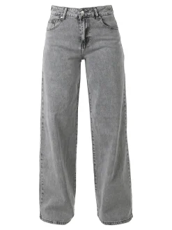 Solada Jeans donna baggy - grigio