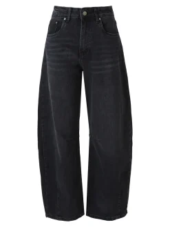 Solada Jeans donna balloon - nero