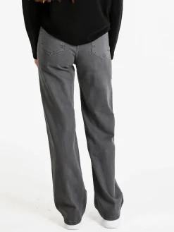Solada Jeans donna mom fit - grigio scuro
