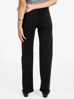 Solada Jeans donna mom fit - nero