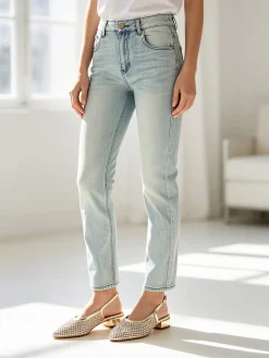 Solada Jeans donna regular fit a gamba dritta - jeans
