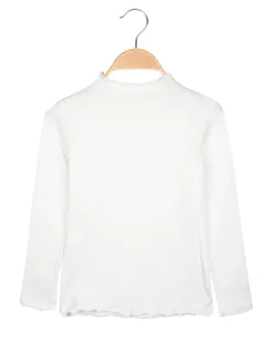 Solada Maglia da bambina accollata con collana