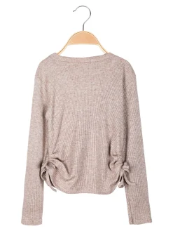 Solada Maglia da bambina a costine con dettagli lurex