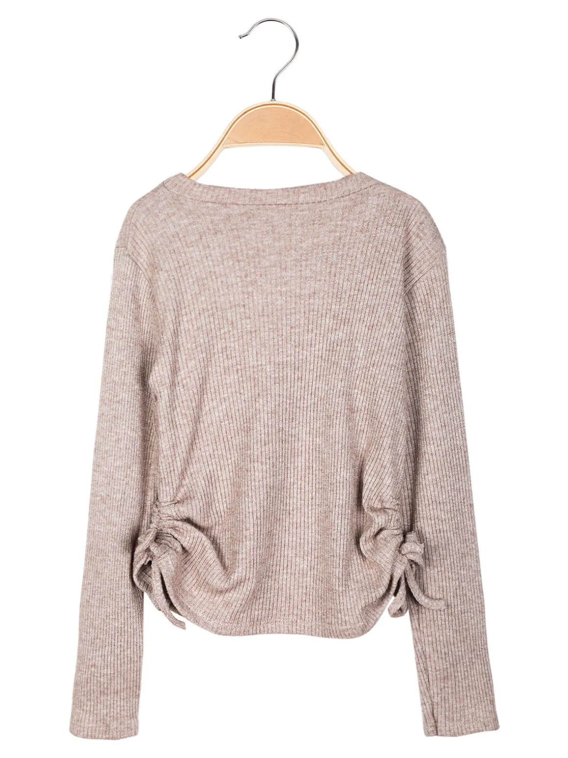 Solada Maglia da bambina a costine con dettagli lurex