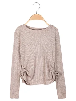 Solada Maglia da bambina a costine con dettagli lurex