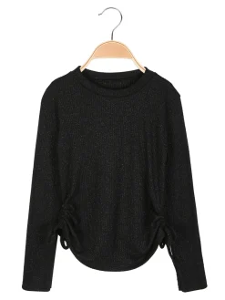 Solada Maglia da bambina a costine con dettagli lurex